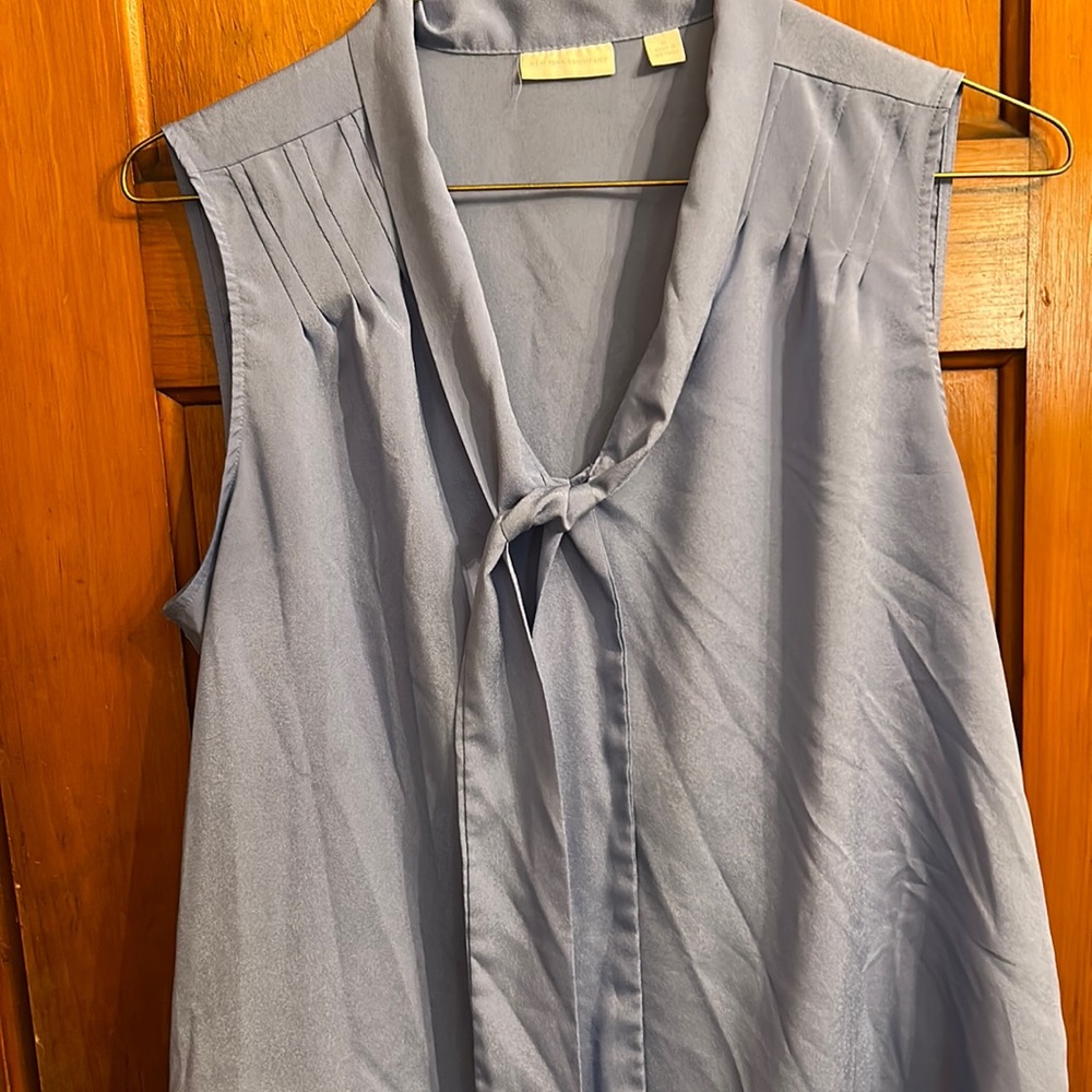 Beautiful XL Blue Blouse New York & Company